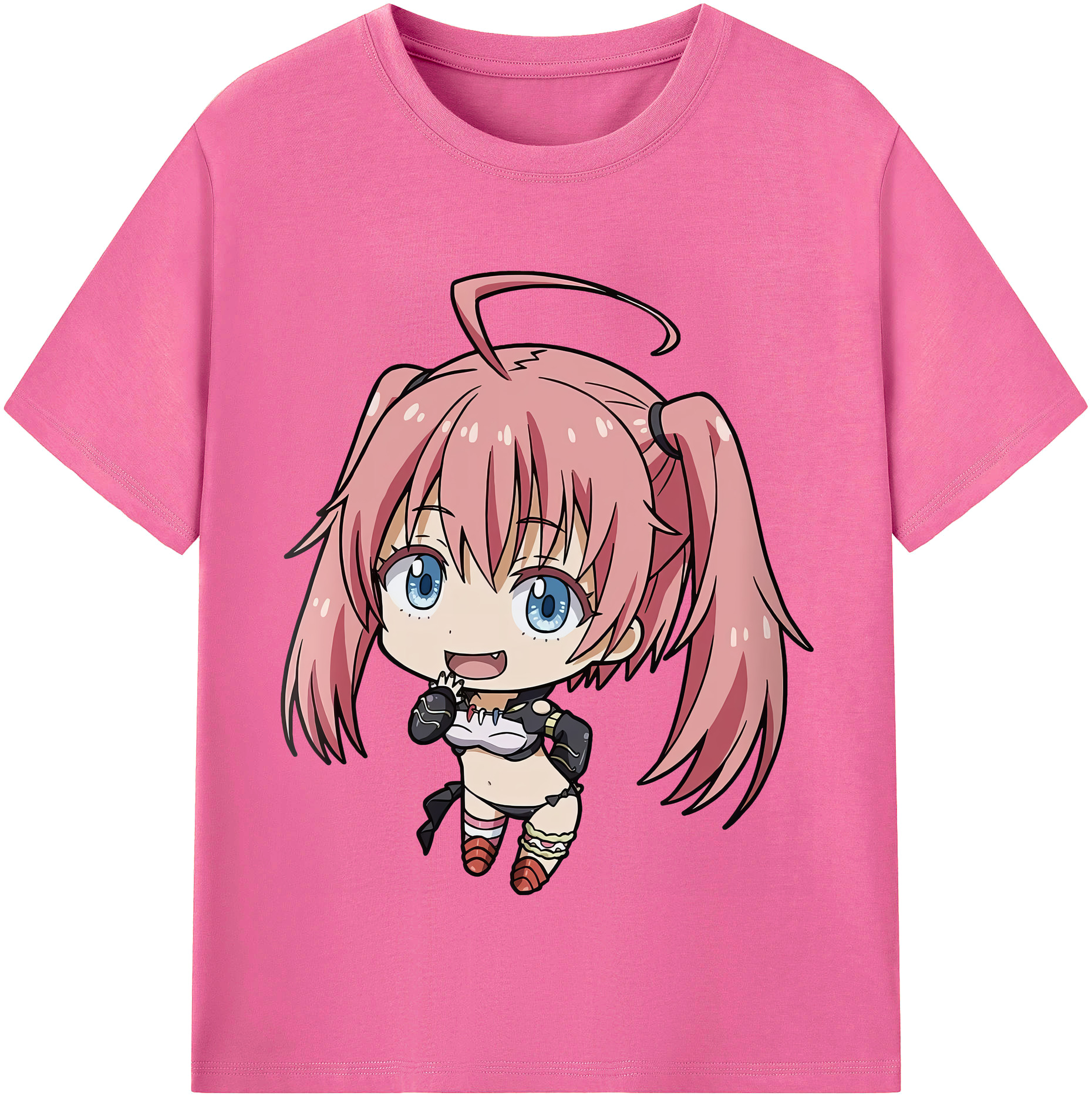 （画像用） 転スラ Regarding Reincarnated to Slime レディースカジュアルプリントTシャツ（綿100％）